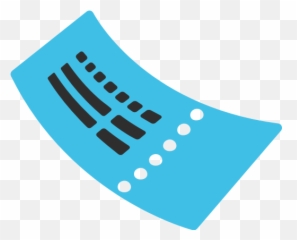 Emoji Ticket 1 - Dot,1/2 Emoji