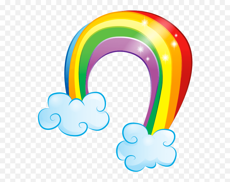 Magic Rainbow - Kids Stickers Transparent Clipart Full Emoji,Magic Book Emoji Clipart