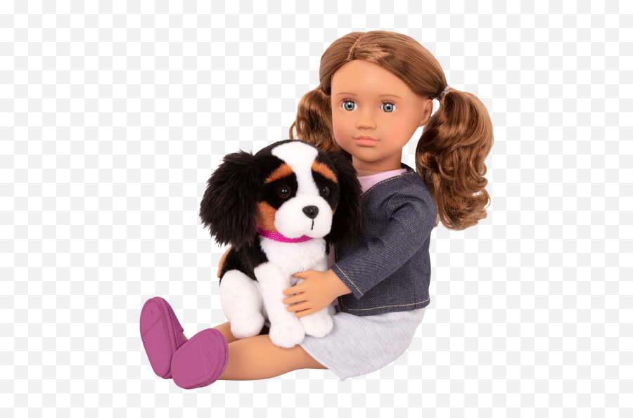 Maddie U0026 Plush Pup 18 - Inch Doll U0026 Pet Set Our Generation Emoji,Three Emotions In A Girl Named Maddie