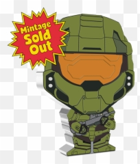 Chibi Coin New Zealand Mint Emoji,Master Chief Salute Emoji