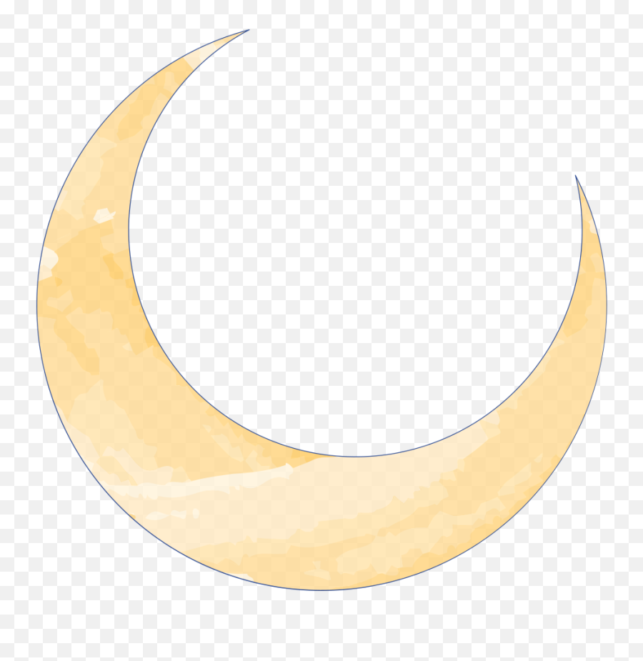 Crescent Moon Illustration In Png Svg Emoji,Moon Emoticons
