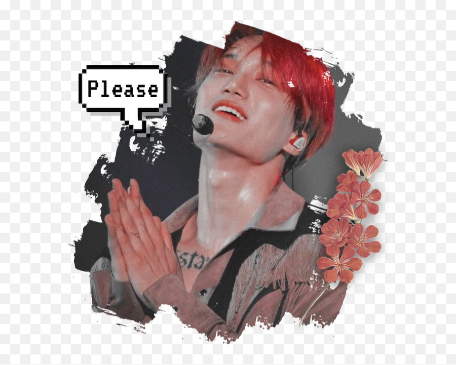 Exo Kpop Kji Eri Text Please Begging Sticker By Mika - Malvales Emoji,Begging Hands Emoji