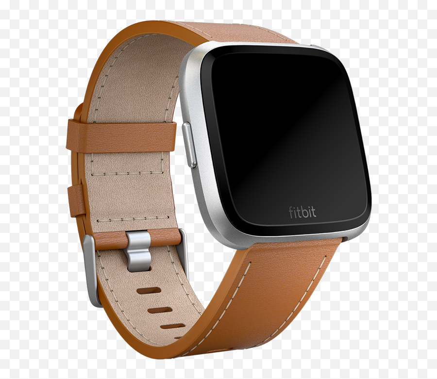 The Best Bands For Fitbit Versa And Versa Lite - Leather Strap Versa Fitbit Emoji,Fitbit Emoji