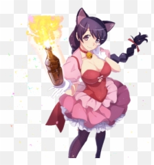 Tsubasa Hanekawa - Tsubasa Hanekawa Magia Record Emoji,Bottle Up Emotions Molotov Cocktail