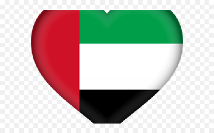 United Arab Emirates Flag Png Free - Uae Flag Heart Png Emoji,Emirates Flag Emoji