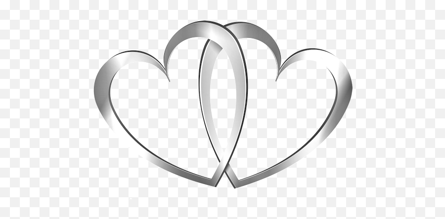 Free Unity Heart Cliparts Download Free Clip Art Free Clip - Double Silver Heart Png Emoji,2 Hearts Emoji Meaning