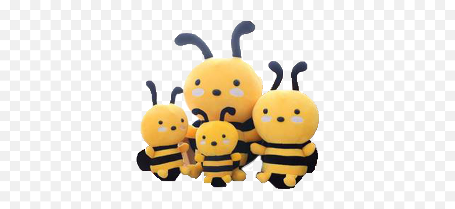 Peluche Abelha Encantadora 45cm - Honey Bee Stuffed Animal Emoji,Peluches De Emoticons