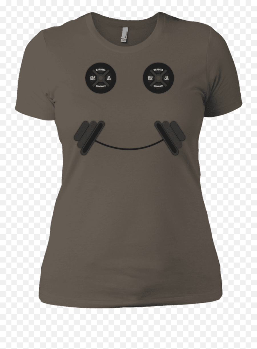 Iron Smiley Womens Extra Comfort Tee - Code Like A Girl Shirt Emoji,Xc Emoticon