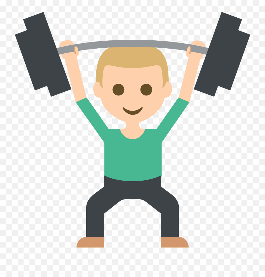 Weight Emoji - Workout At Work Free Clipart,Arm Emoji Jpeg