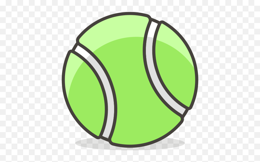Tennis Free Icon Of 780 Free Vector Emoji - Tennis Ball Icon Png,Lista Emojis Rio 2016