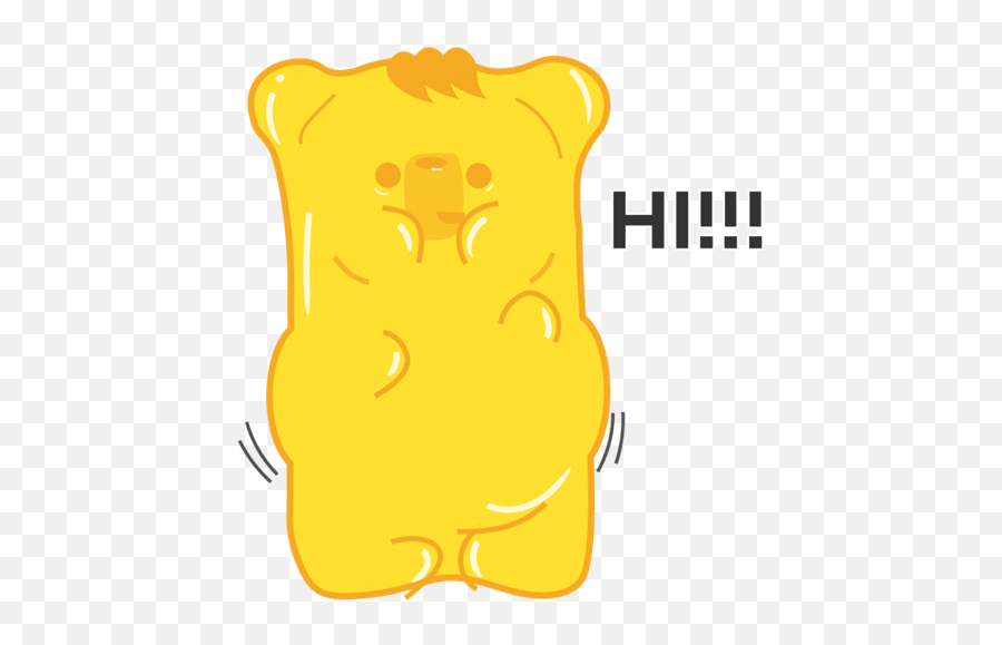 Classic Gummy Bear - Language Emoji,Gummi Bear Emoji