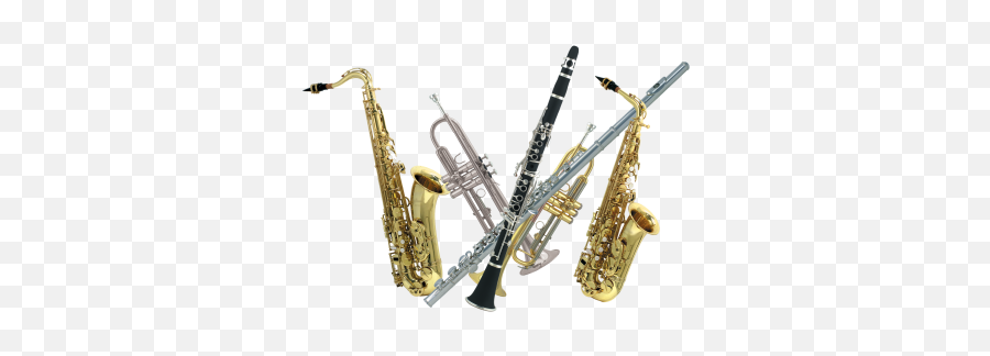 Download Brass Band Instrument Free Png Transparent Image - Transparent Band Instruments Clipart Emoji,Saxaphone Emoji