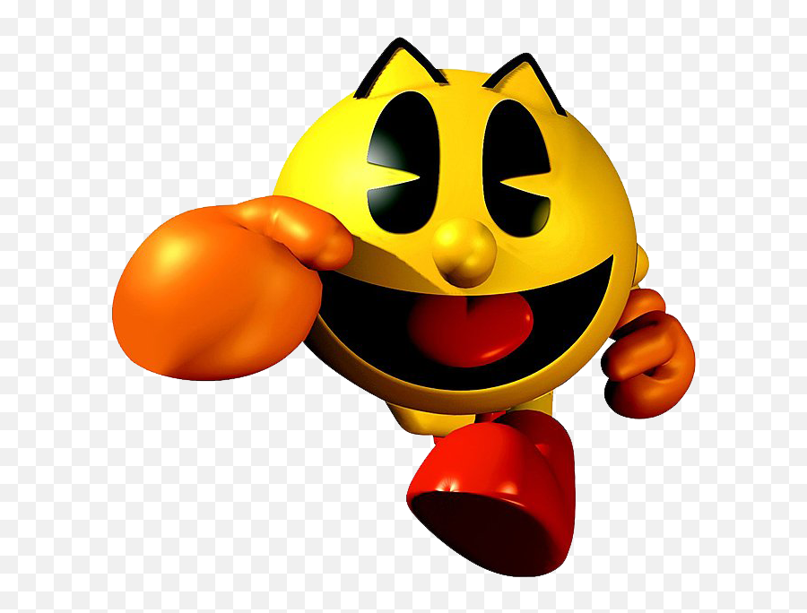 Pac - Pac Man World Png Emoji,Crying Pacman Emoticon