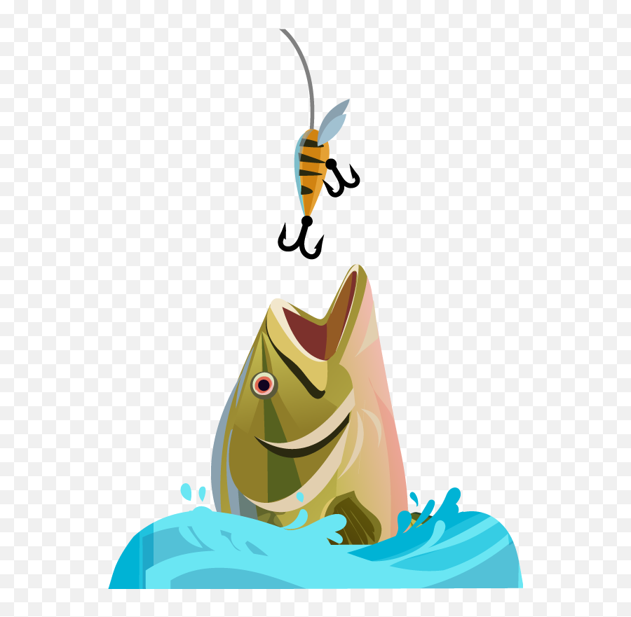 Fish From Computer Laptop Skin - Pez Mordiendo El Anzuelo Emoji,Fish Flag Emoji