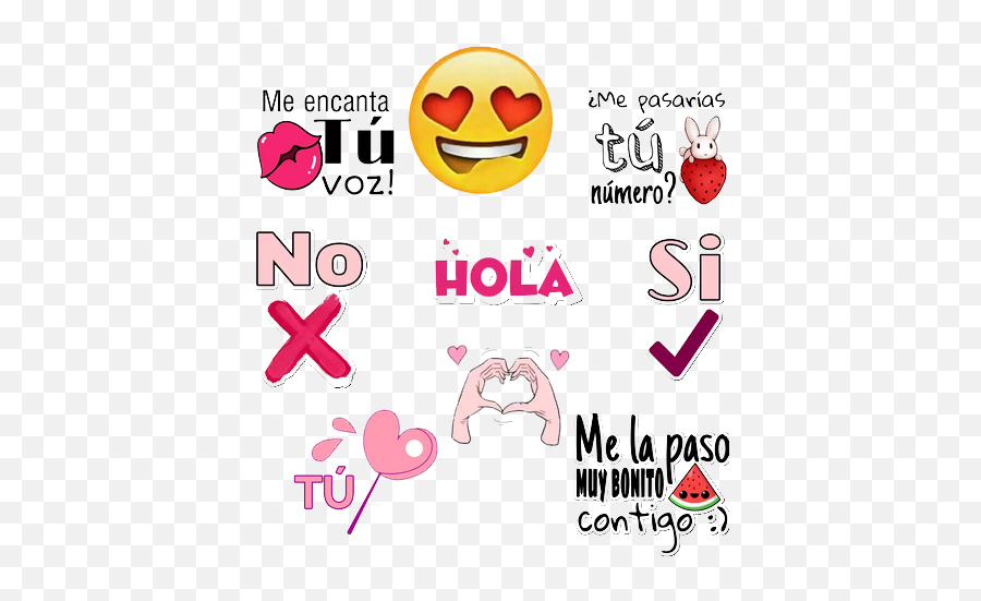Stickers De Amor Y Piropos Para - Stickers Para Enamorar Emoji,Emojis Para Coquetear