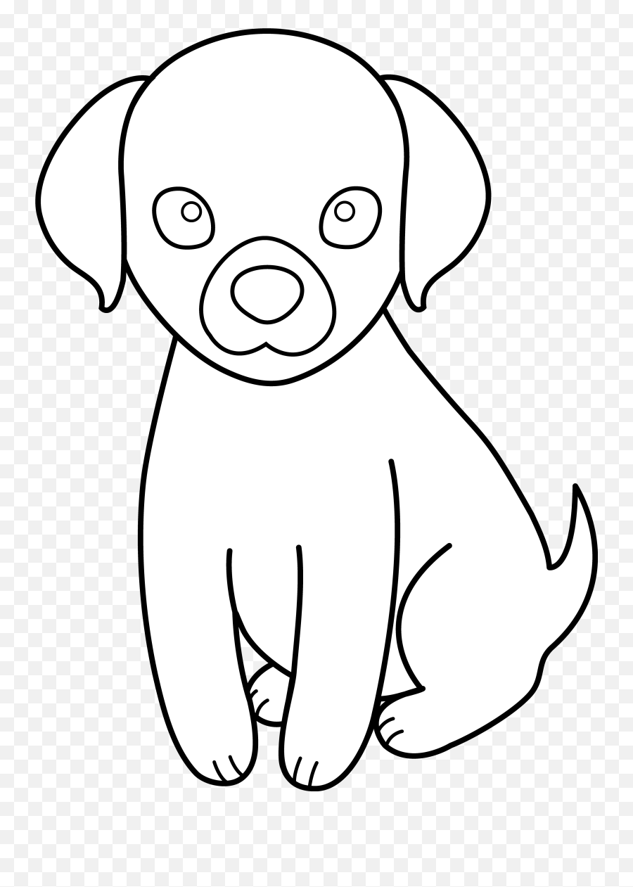 Free Cute Puppy Clipart Download Free Cute Puppy Clipart - Cachorro Desenho De Arte Emoji,Cute Dog Thank You Emoticon