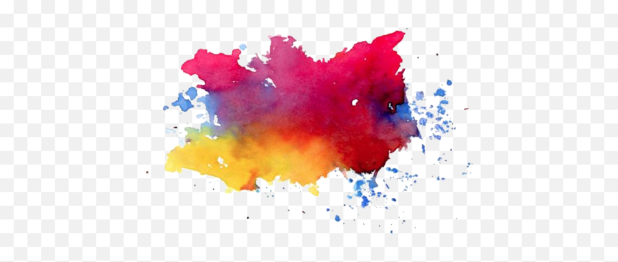 Paint Splatter - Splatter Watercolor Splash Emoji,Spalsh Paint Of A Emojis