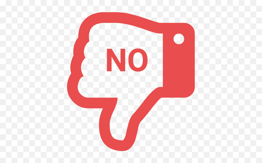 Download Thumbs - Down End User Png Image With No Background No With Thumbs Down Emoji,Facebook Thumbs Down Emoji