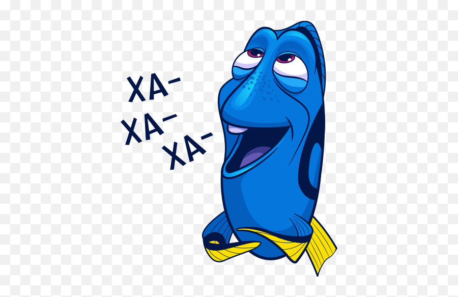 Vk Sticker - Fictional Character Emoji,Disney Emojis Dory