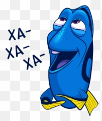 Vk Sticker - Fictional Character Emoji,Disney Emojis Dory