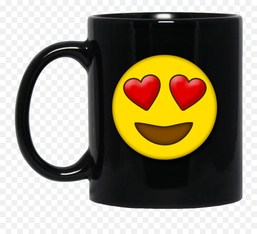Cute Heart Eyes Emoji Valentineu0027s Day Love Mugs - Mug Baby Yoda One For Me,Valentines Day Emoji