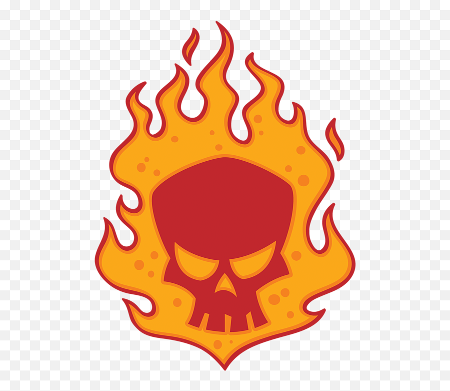 Flaming Skull Puzzle For Sale By John Schwegel Emoji,Emoticon Skull In Box