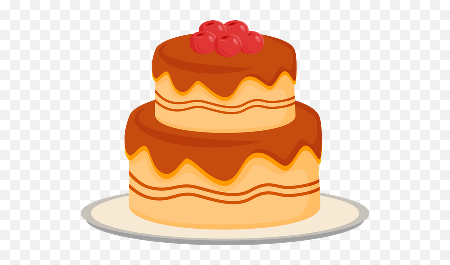 Cake Emoji Icon - Download In Flat Style,Birthday Cake Emoji