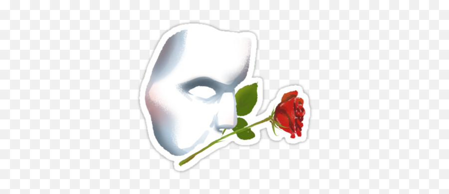 Phantom Mask Opera Mask Phantom - Fictional Character Emoji,Phantom Of The Opera Emoji