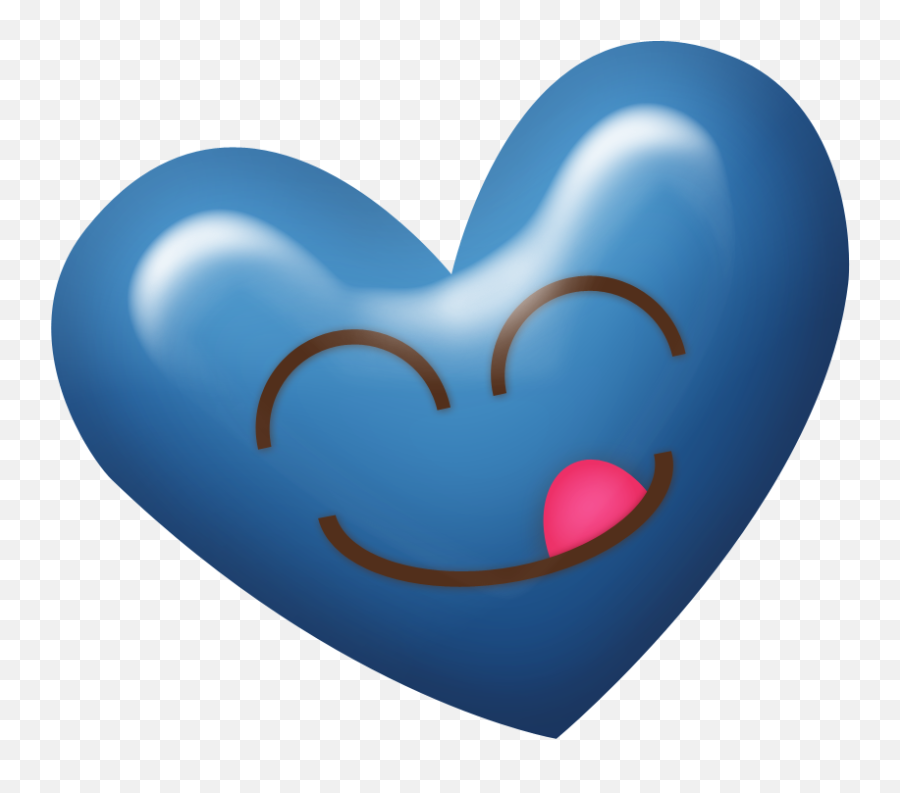 Emoji heart png. Смайлики и сердечки. Сердечко Смайл. Смайл голубое сердце. Синее сердце смайлик.