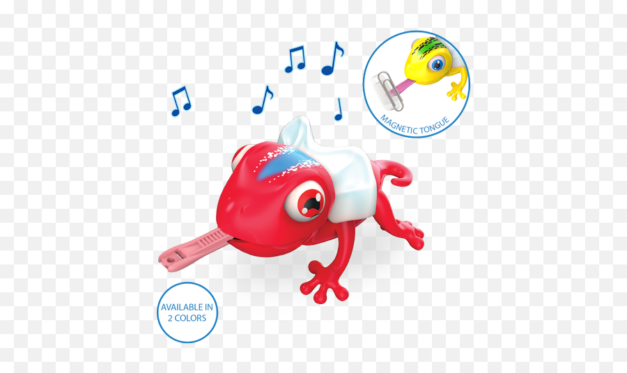 Ycoo Gloopy Interaktywna Jaszczurka Magnetyczna - True Frog Emoji,Poduszki Emoji