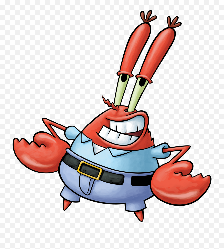This Is What The Voices On Spongebob Squarepants Look - Mr Krabs Transparent Emoji,Crab Emoji Meme