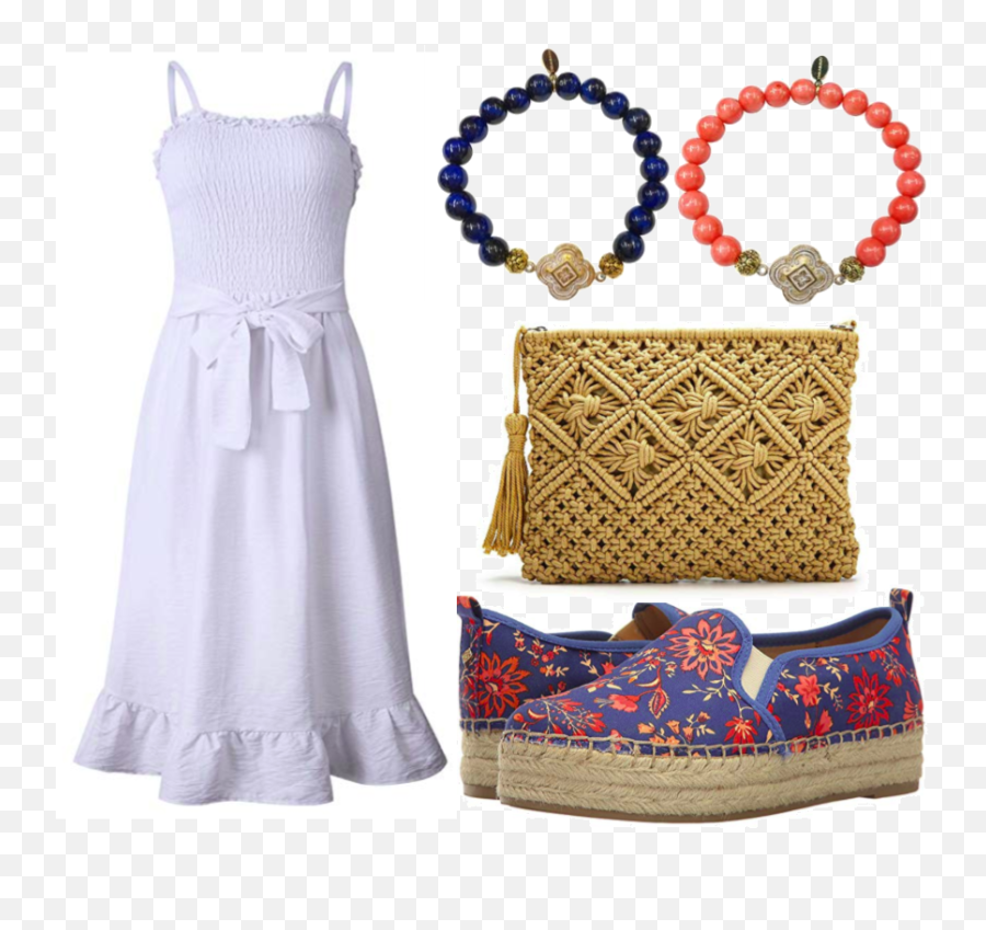 Bold Colorful Island Getaway Outfit - Sleeveless Emoji,Emotions Dress