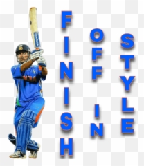 Ms Dhoni7 An Emotion - Cricketer Emoji,Bat Emotion