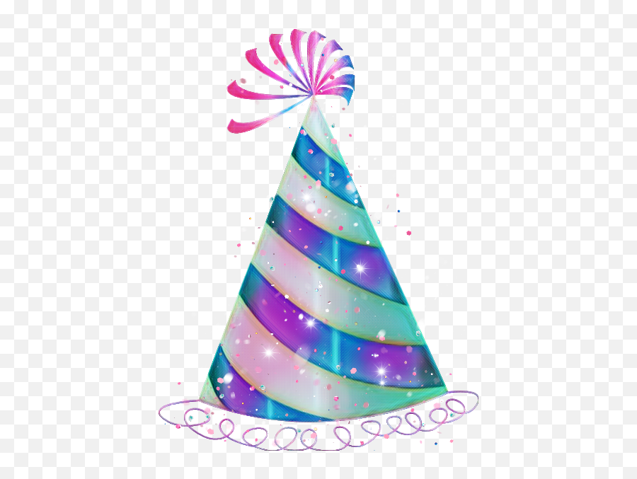 Birthday Hat Sticker Challenge - Clipart Birthday Decoration Png Emoji,Japanese Emoticons Party Hat