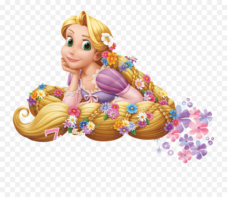 Ariel Company Walt Tangled Rapunzel - Transparent Background Rapunzel Clipart Emoji,Rapunzel Coming Out Of Tower With Emotions