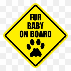 Fur Baby On Board Transparent Png 1 Images - Language Emoji,Eye Emoji .png