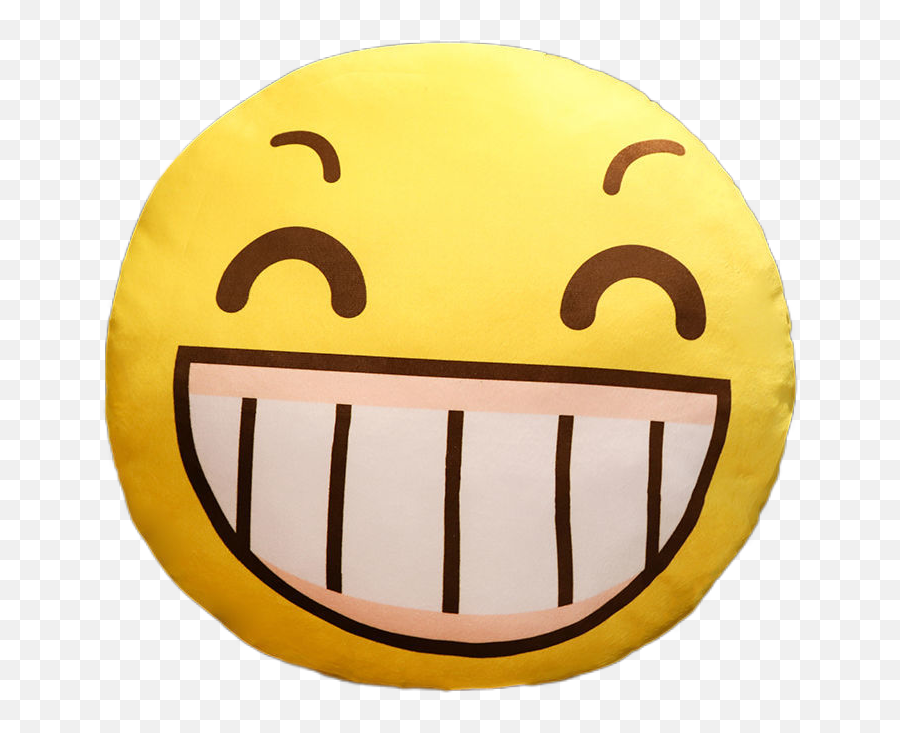 Funny Expression Pillow Bag Pillow - Happy Emoji,Laughing Emoji Cushion