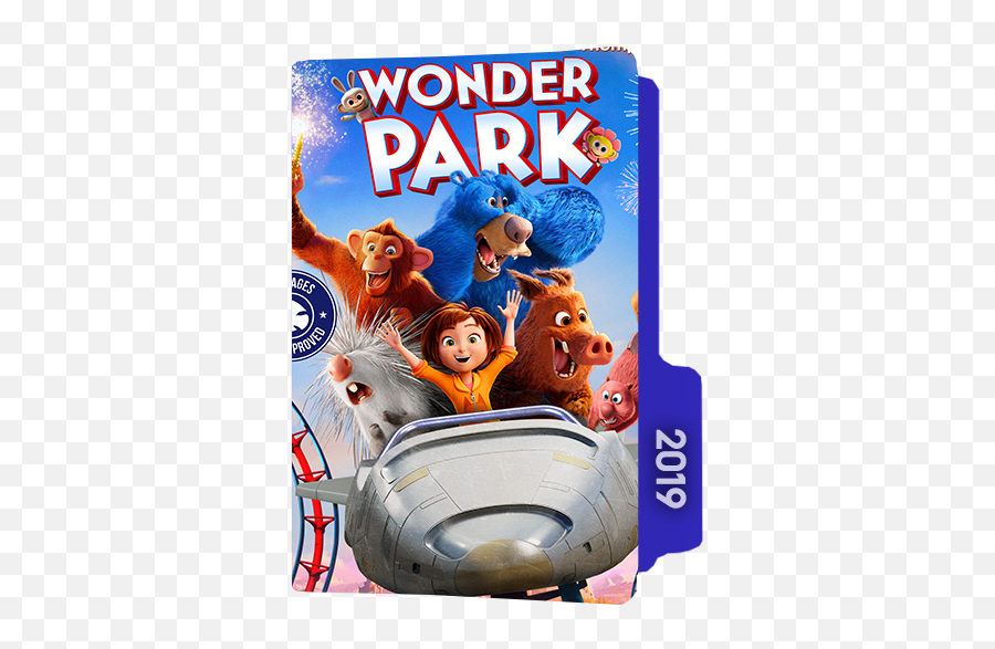 Wonder Park Folder Icon - Wonder Park 2019 Blu Ray Emoji,How To Download Wonder Woman Emojis