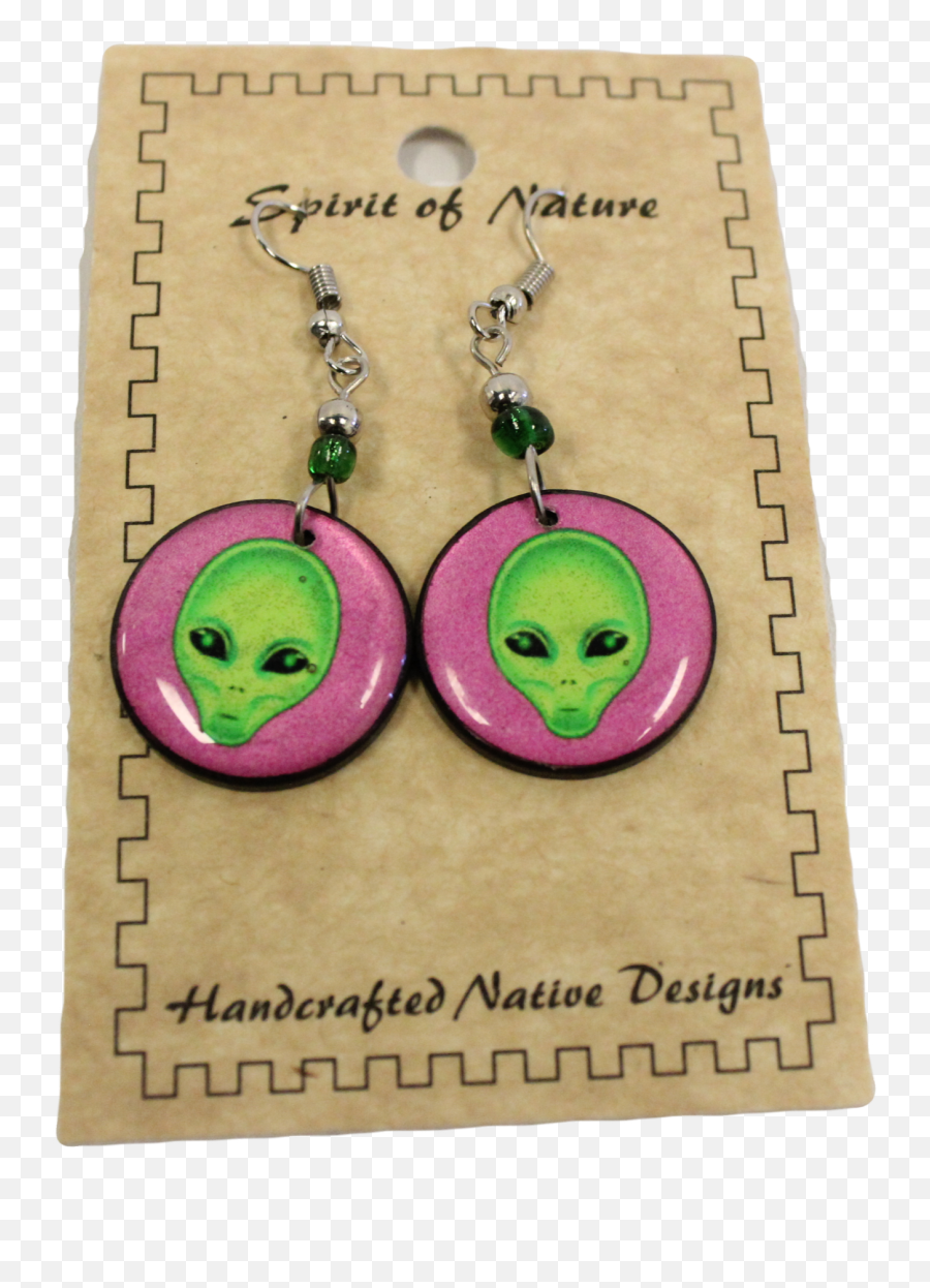 Acrylic Alien Earrings - Solid Emoji,Emoticons Eearings