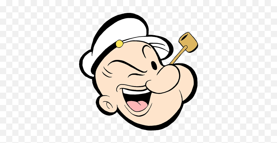 Free Popeye Png Download Free Clip Art - Popeye The Sailor Man Face Emoji,Popeye Emoji