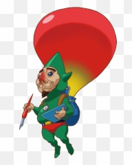 Tingle - Tingle Majoras Mask Emoji,Red Link Emojis Triforce Heros
