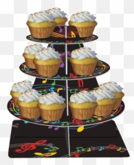 Dancing Music Notes Cupcake Stand Emoji,Emoji With Mustache Birthday Cake