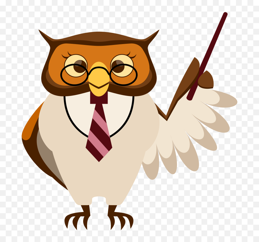 Picture Of Teacher And Student Free Download Clip Art - Did You Know Owl Emoji,Professor Emoji
