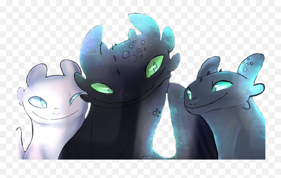 Lightfury Nightfury Sticker - Fictional Character Emoji,Httyd 3 Light Fury Discord Emojis