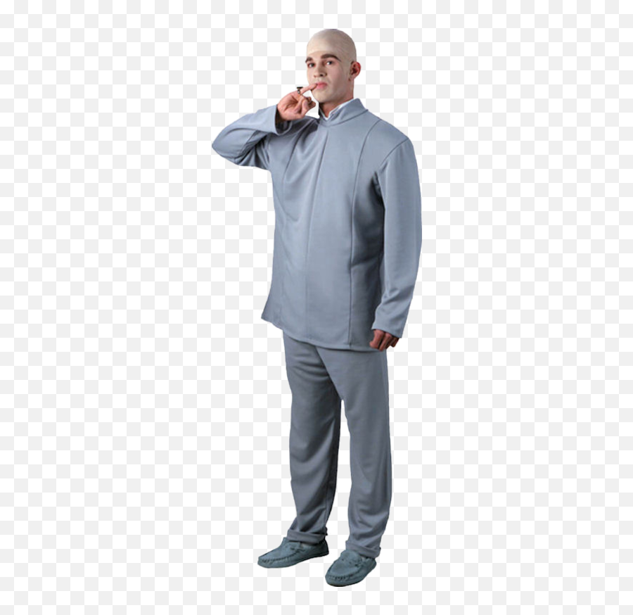 Dr Evil Official Austin Powers Costume Jokers Masquerade - Dr Evil Costume Emoji,Austin Powers Emoticons