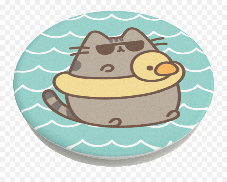 Pusheen Floatie - Pusheen Floatie Emoji,Emoji Plastic Floaties Png