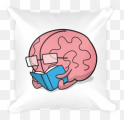 Brain Reading Pillow - Caminata De La Solidaridad Emoji,Awkward Yeti Comics Emotion