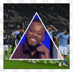 Patrice Evra Trolls Manchester City - For Soccer Emoji,Bill Belichick Emotions Meme