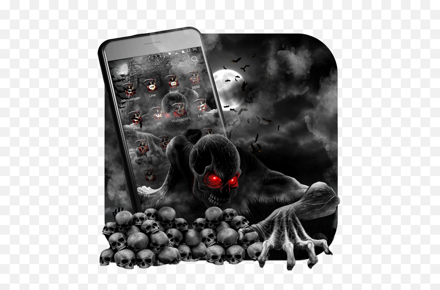 Skeleton Hell Zombie Theme U2013 Aplikacje W Google Play - Iphone Emoji,Zombie Emoji Iphone