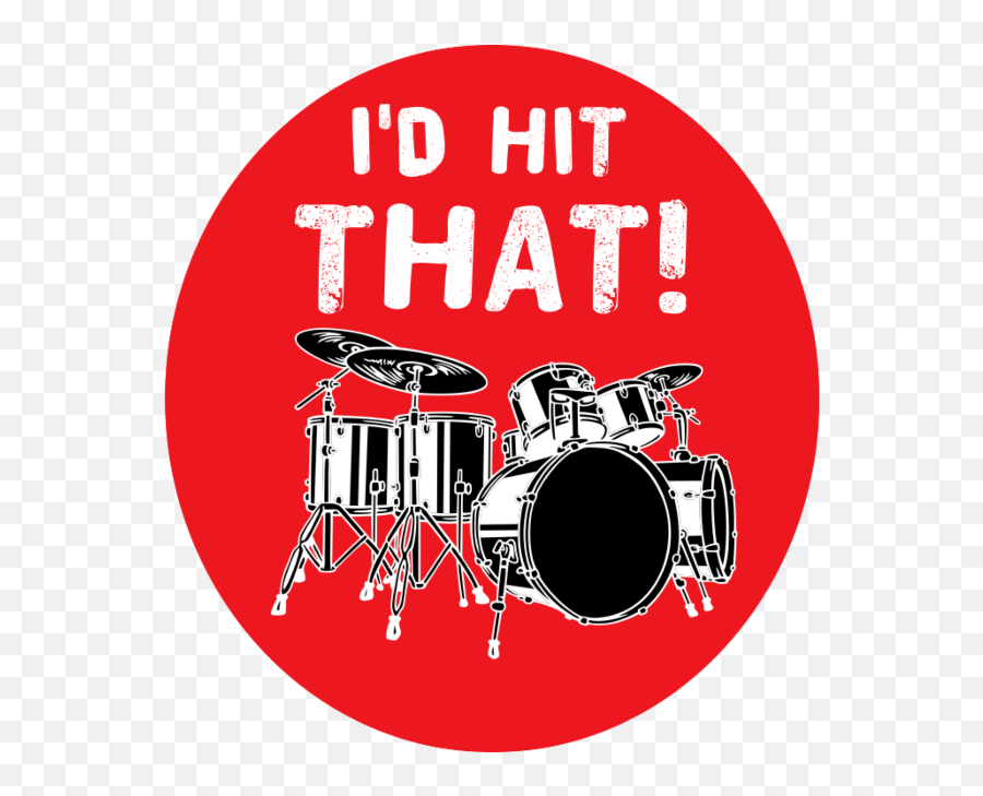 Drummer Circle Id Hit That Decal - Language Emoji,Most Emotion Drummer